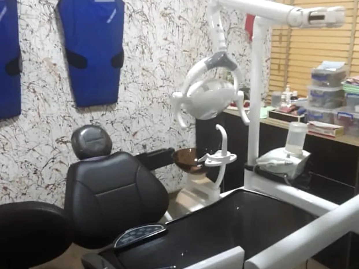 Treatment room at JIK Dental Clinic, Oshodi